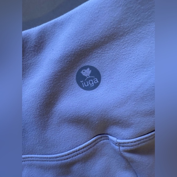 IUGA Wide Leg Yoga Pants Size: Medium pockets polyester spandex - Picture 5 of 13